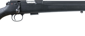 CZ 457 AMERICAN 22WMR 20.5" - THREADED BLACK BLACK STOCK