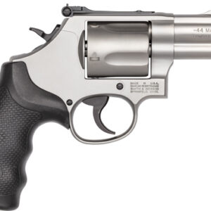 S&W 69 44MAG 2.75" ADJ - 5-SHOT STAINLESS RUBBER
