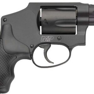 Smith & Wesson M&P340 .357 Magnum revolver with 1.875-inch barrel, matte black scandium frame, and XS Tritium night front sight