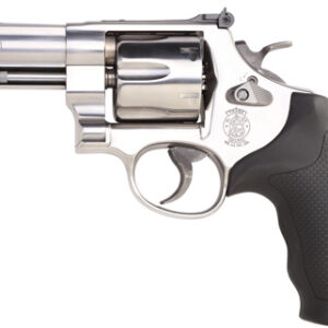 S&W 610 .10MM 4" AS 6-SHOT - STAINLESS STEEL RUBBER