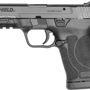 S&W SHIELD EZ 30 SUPER CARRY - BLACKENED SS/BLK NO THUMB SFT