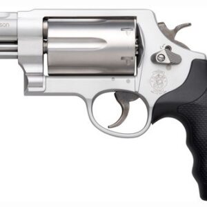 Smith & Wesson Governor .45 Long Colt/.410 bore 6-shot revolver with 2.75-inch stainless barrel and rubber grip, matte silver finish
