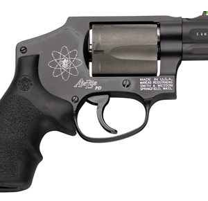 Smith & Wesson 340PD AirLite .357 Magnum revolver with HI-VIZ fiber optic front sight, matte black scandium frame and titanium cylinder
