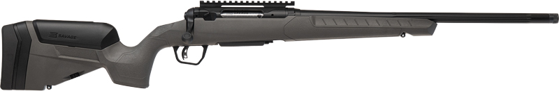 Savage 110 Trailblazer bolt-action rifle in 7mm-08 Remington with 20-inch barrel and tungsten grey adjustable stock