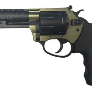 Charter Arms Pathfinder II .22 Magnum revolver with 3.5-inch barrel in OD Green and black finish, right-side profile view