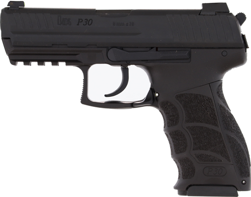 HK P30 V3 DA/SA TRIGGER 9MM - 3.85" 2-15 RD MAGS BLACK - Image 2