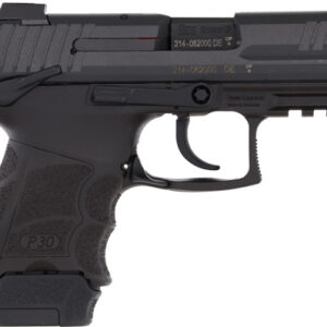 HK P30SK V3 DA/SA TRIGGER 9MM - 3.27" BBL 2-10RD W/SAFETY BLK