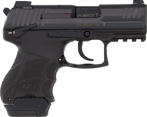 HK P30SK V3 DA/SA TRIGGER 9MM - 3.27" BBL 2-10RD W/SAFETY BLK