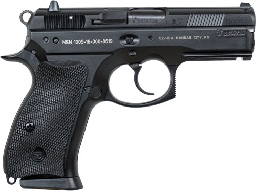 CZ 75 P-01 9MM FS 15RD MAG - DECOCKER BLACK POLYCOAT - Image 2