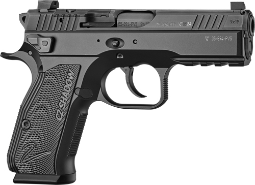 CZ SHADOW 2 CARRY OR 9MM FS - 15RD BLACK NITRIDE BLACK GRIP - Image 2