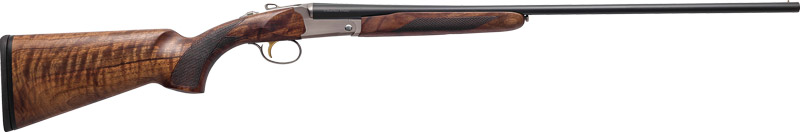 Charles Daly SXS 536 .410 bore side-by-side shotgun with 26-inch blued barrel and walnut stock