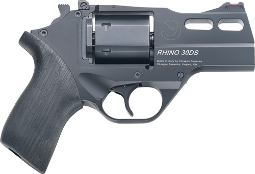 CHIAPPA RHINO 30SA 357MAG - 3" ADJ. SIGHT BLACK/RUBBER