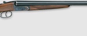 FAIR Iside II side-by-side 12 gauge shotgun with 28-inch barrels, case color receiver, and straight English stock