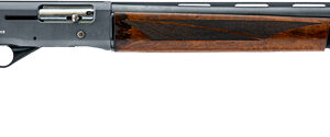 GForce Arms Refuge 12 gauge semi-automatic shotgun with 28-inch barrel, tactical grey finish, and walnut stock