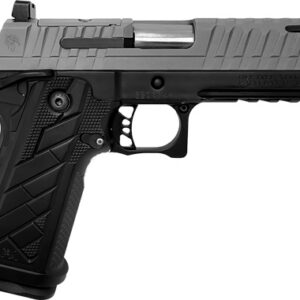 Live Free Armory Apollo 11 V2 9mm 1911 pistol in gray and black with optic-cut slide and tritium night sights
