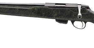 TIKKA T1X 22LR 20" THREADED - BLUED/ROUGHTECH EMERALD LEFT H