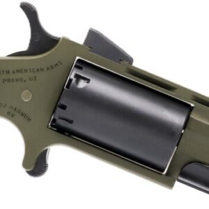 North American Arms Huntsman Mini-Revolver in .22 LR with 2-inch barrel and OD Green Cerakote finish