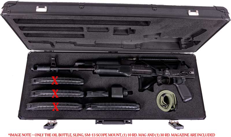 Arsenal SAM7SF-86 Semi-Auto Rifle 7.62x39 – Black | Includes 30rd & 10rd Magazines - Image 3