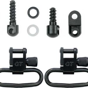 GROVTEC SWIVEL SET FOR RUGER - 10/22#3 & 44 1.25" LOOPS BLK