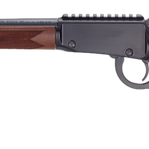 HENRY H1 SPORTER LEVER RIFLE - 22WMR 18.5" BLUED WALNUT
