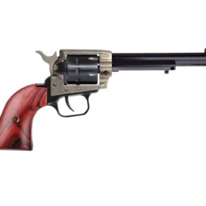 Heritage Manufacturing Rough Rider .22 LR single-action revolver with 6.5-inch barrel and color case hardened frame finish