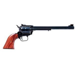 Heritage Manufacturing Rough Rider single-action revolver with 9-inch black barrel chambered in .22 LR and .22 Magnum