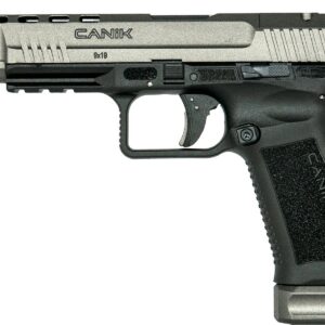 Canik TP9SFx 9mm Tungsten Gray Pistol 20+1 5.2" Barrel Optic Ready