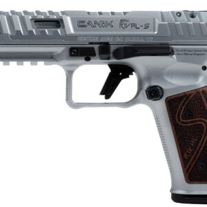 CANIK SFx RIVAL-S 9MM 5" OR - AS CHROME ROSEWOOD 18RD MAGS