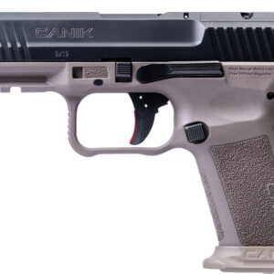 Canik METE SF 9mm Pistol – Black/FDE, Optic Ready, 15+1 Capacity