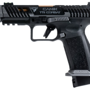 CANIK TTI COMBAT 9MM 4.6" BBL - OR FS 2-18RD MAGS COMBAT SMOKE