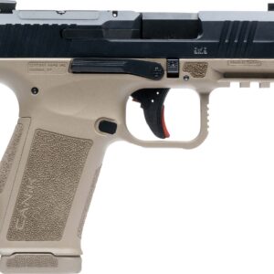 Canik METE MC9L 9mm Semi-Auto Pistol – Black/FDE, 17+1 Capacity