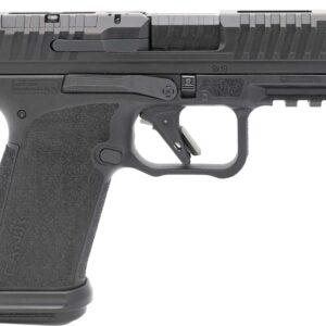 Canik METE MC9 Prime 9mm semi-auto pistol in black with night sights and optic-ready serrated slide