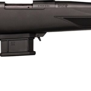 Howa Mini Action bolt-action rifle in 6.5mm Grendel with 20-inch threaded barrel and black synthetic stock