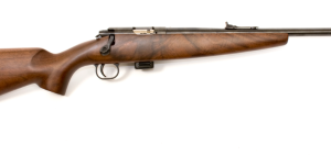 Keystone Sporting Arms 722 Sporter .22 LR bolt-action rifle with blued barrel and wood stock