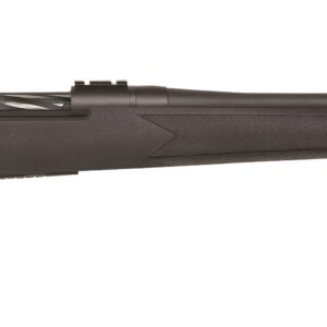 Mossberg Patriot .350 Legend bolt-action rifle with 22-inch matte blued barrel and black synthetic stock