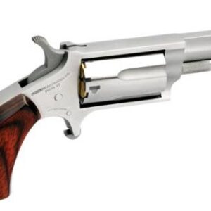 North American Arms Mini Revolver .22 Magnum .22 LR combo 1-5/8 inch ported stainless steel single action revolver