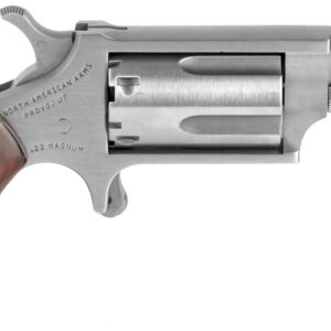 North American Arms NAA-22M-P Mini Revolver .22 Magnum 1-5/8 inch ported stainless steel