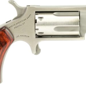 North American Arms NAA-22MSC-P Mini Revolver .22 Magnum 1-1/8 inch ported stainless single action revolver