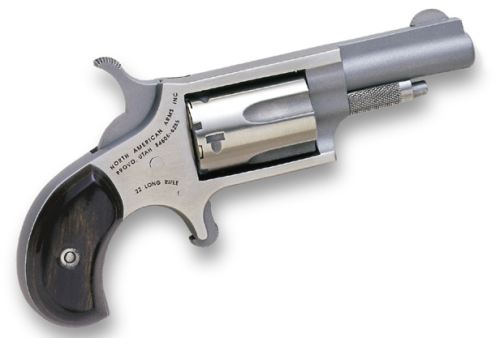 North American Arms Mini Revolver .22 LR with 1-5/8 inch stainless steel barrel, right side view