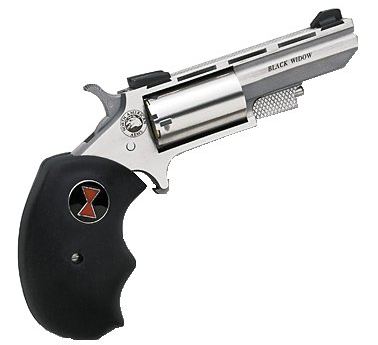 North American Arms Black Widow NAA-BWC stainless 2-inch .22 Magnum single action mini-revolver
