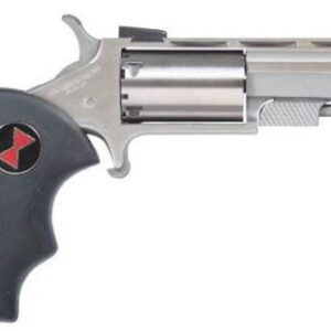 North American Arms Black Widow .22 Magnum single action revolver with 2-inch stainless barrel and adjustable sights