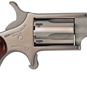 North American Arms NAA-22LR Mini Revolver in stainless steel with 1-1/8 inch barrel chambered in .22 LR