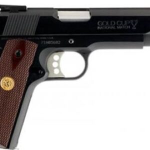 COLT GOLD CUP NATIONAL MATCH - 38 SUPER 5" 8RD BLUED WALNUT