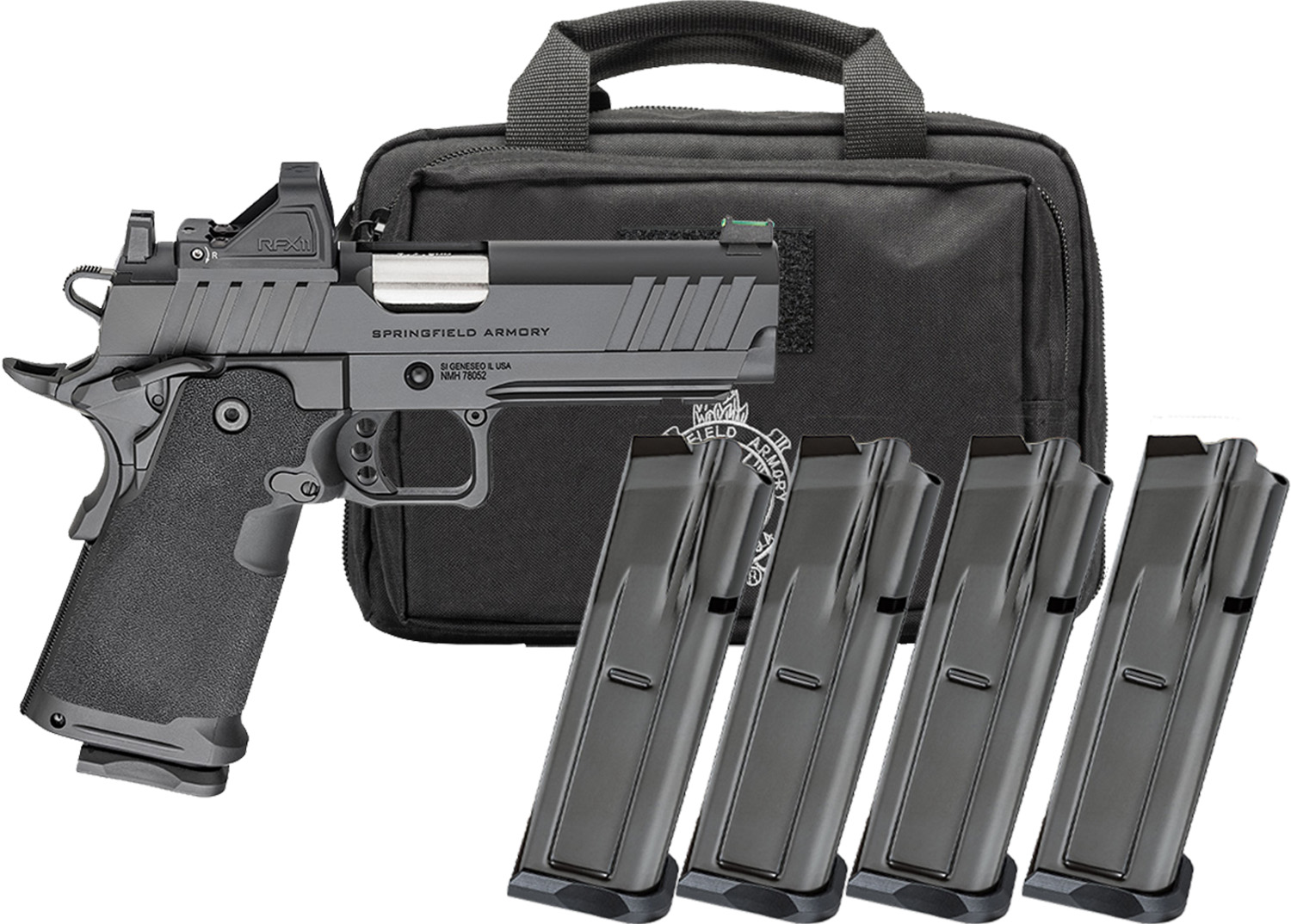 SPRINGFIELD 1911 DS PRODIGY - 9MM 4.25" 10RD 4 MAGS GEAR PAC