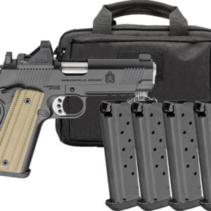 SPRINGFIELD 1911 OPERATOR AOS - 9MM 4.25" 9RD 4 MAGS GEAR PAC