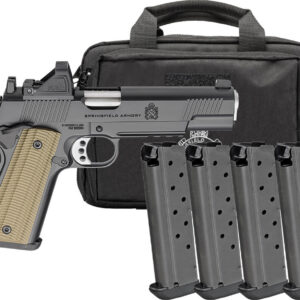 SPRINGFIELD 1911 OPERATOR AOS - 9MM 5" 9RD 4 MAGS GEAR PAC