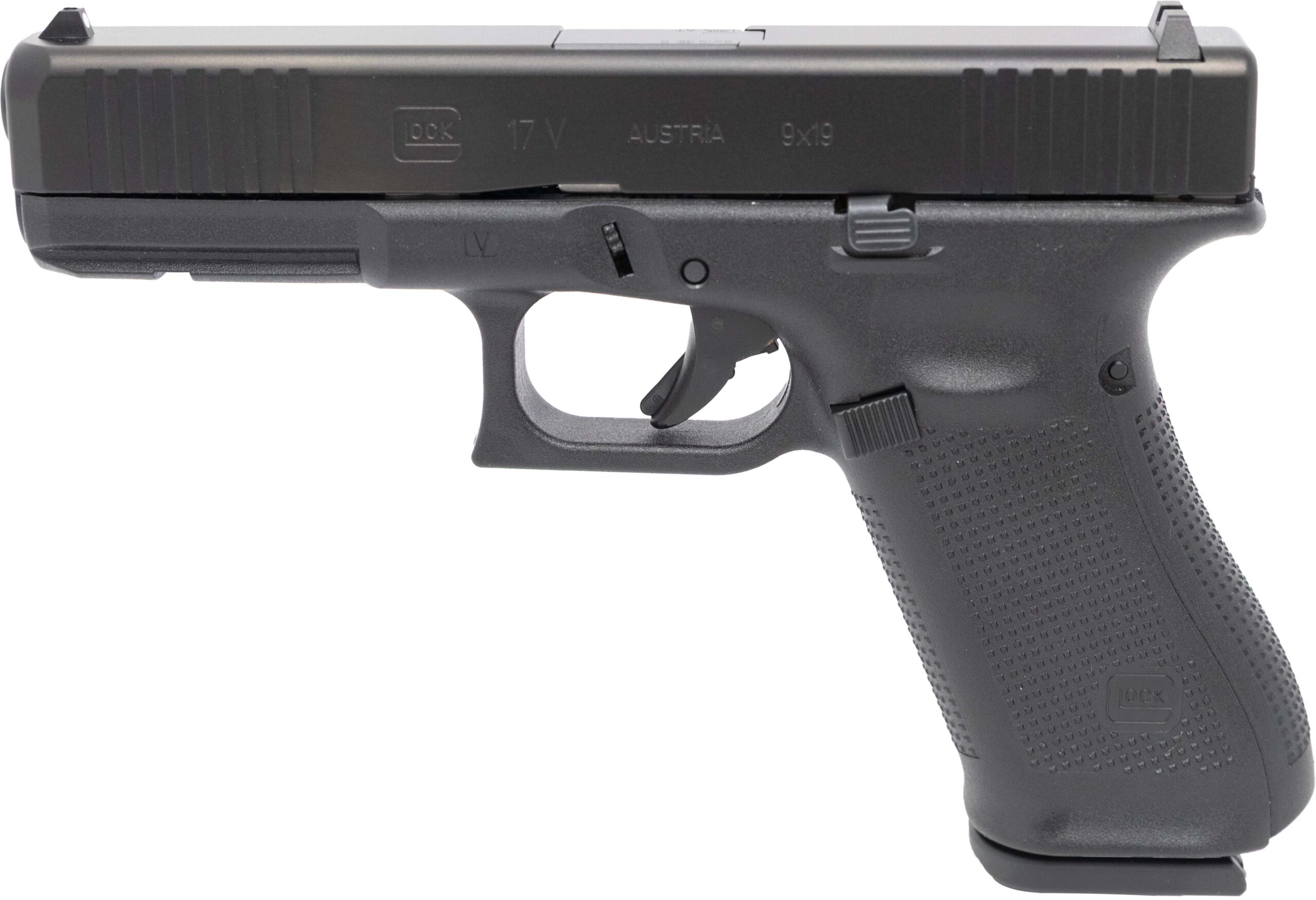 Glock G17 Gen 5 9mm Semi-Auto Pistol 10+1 4.49" Fixed Sights Black