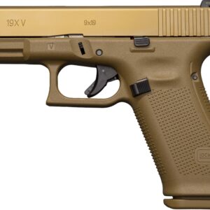 Glock 19X Night Sights Semi-Auto Pistol 9mm FDE/Coyote – 19-Round Capacity