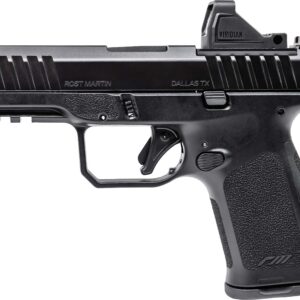 Rost Martin RM1C 9mm Striker-Fired Pistol 10+1 Black 4" with Optic-Ready Slide – CA Compliant Bundle