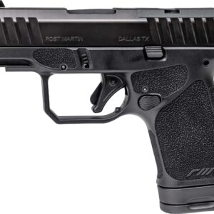 Rost Martin RM1S 9mm Semi-Auto Pistol with Integrated Compensator – Black, 3.6" Barrel, 15+1